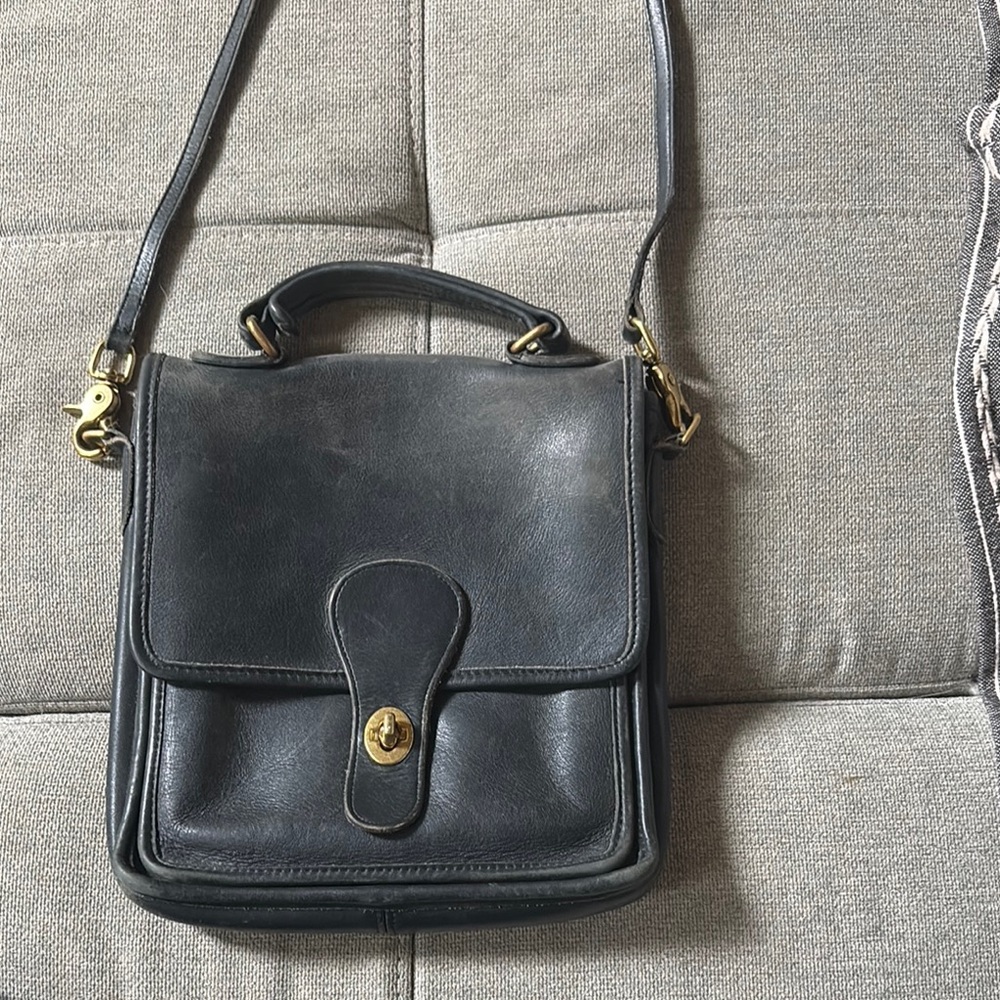Vintage 90s Style Coach Side Body Bag Purse